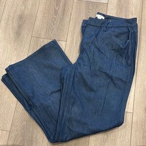 Wide leg denim trouser- Good American